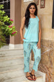 Aqual Up- down Cotton Kurta Set