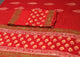 Red Block Butti Printed Cotton Salwar Suit Material