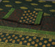 Dark Green Block Butti Printed Cotton Unstitched Salwar Suit