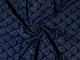 Blue Golden Block Print Cotton Salwar Suit Set Material