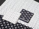 Black Discharge Block Butti Print Cotton Salwar Kurta Set Material