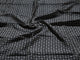 Black Butti Print Chanderi Suit Material