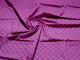 Pink mugal block butta print Chanderi Suit Material