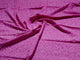 Magenta Leaf Block Print Chanderi Salwar Suit Material