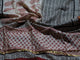 Chevron Sanganeri block butti print suit material