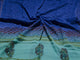 Rama Chikan Work Block Print Cotton Salwar  Suit Material