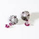 Lotus  Silver Tribal Handcrafted Earings