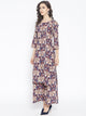 Blue Kalamkari Print Twin Set