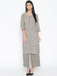 Off-white Sanganeri Print Twin Set