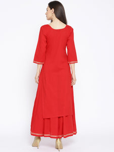 Red Gotta Work Twin Set