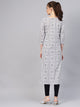 Black & White Printed Kurti