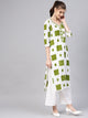 Green Box Print Kurti