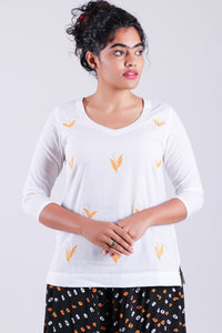 Black Bandhaj Printed Palazzo