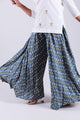 Grey Bandhaj Printed Palazzo