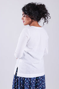 Blue Bandhaj Print  Flare Palazzo