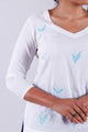 Blue Bandhaj Print  Flare Palazzo