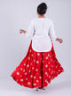 Red Bada Bandhaj Printed Palazzo