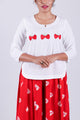 Red Bada Bandhaj Printed Palazzo