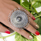 Jaal Design Silver Tribal Ring - 1